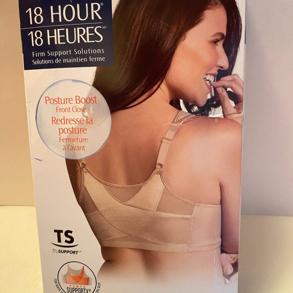 Playtex Soutien-Gorge Sans Fil Posture 18 Heures PE525 42/95 DD - Picture 1 of 4